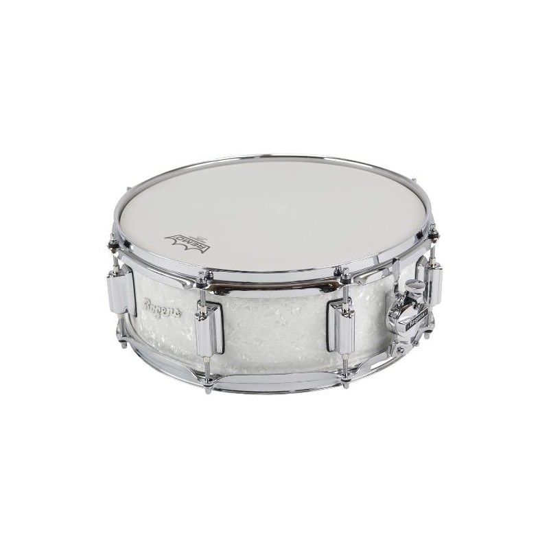 ROGERS Powertone White Marine Pearl Werbel 14x5"